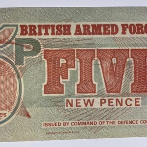 Lot 89 - British Armed Forces 5 Pence