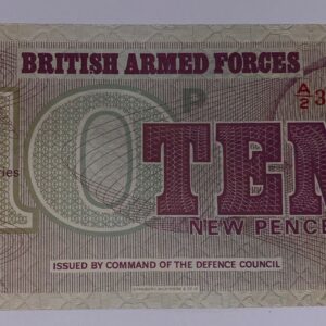 Lot 56 - British Armed Forces 10 pence