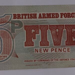 Lot 194 - British Armed Forces 5 pence