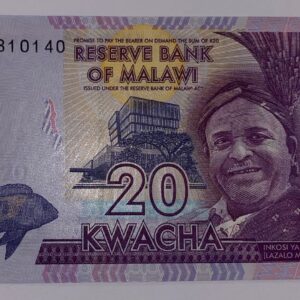Lot 186 - Malawi 20 Kwacha