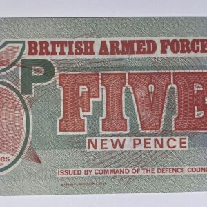 Lot 127 - British Armed Forces 5 Pence