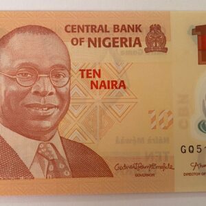 Lot 282 - Nigeria 10 Naira