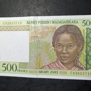 Lot 3 - Madagascar 500 Francs
