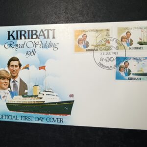 Lot 33 - Kiribati Royal Wedding FDC