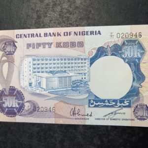 Lot 86 - Nigeria 50 Kobo