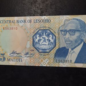 Lot 80 - Lesotho 5 Maloti