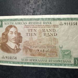 Lot 78 - TW de Jongh R10