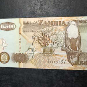 Lot 76 - Zambia 500 kwacha
