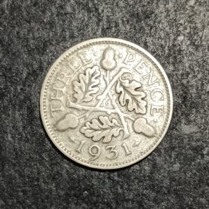 Lot 50 - 1931 3 pence