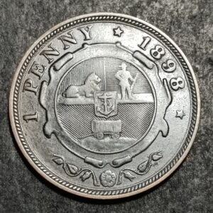 Lot 55 - 1898 1 penny