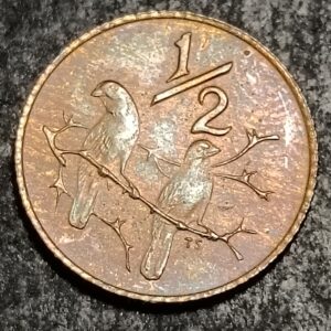 Lot 53 - 1976 1/2 cent