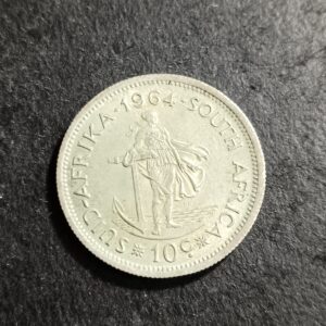 Lot 112 - 1964 silver 10 cent