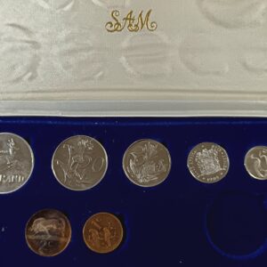 Lot 2 - 1984 proof set - no silver rand