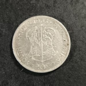 Lot 8 - 1963 silver 20 cent