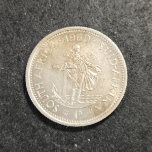 Lot 9 - 1960 silver 1 shilling