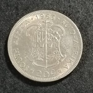 Lot 35 - 1963 silver 20 cent