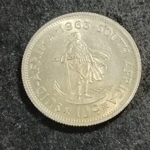 Lot 36 - 1963 silver 10 cent