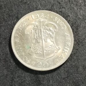 Lot 38 - 1962 silver 20 cent