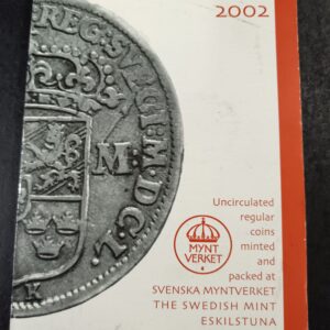 Lot 57 - Sweden 2002 unc coin pack
