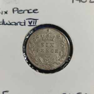 Lot 64 - 1902 british 6 pence