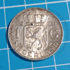 Netherlands 1965 1 Gulden