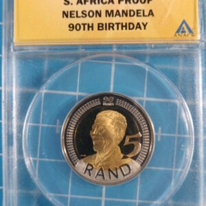 Proof 2008 Mandela R5 graded PR69DCAM