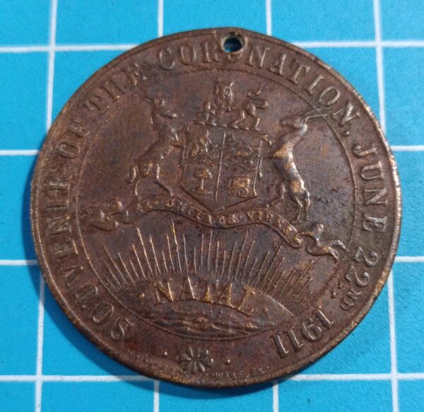 Natal 1911 Coronation medal