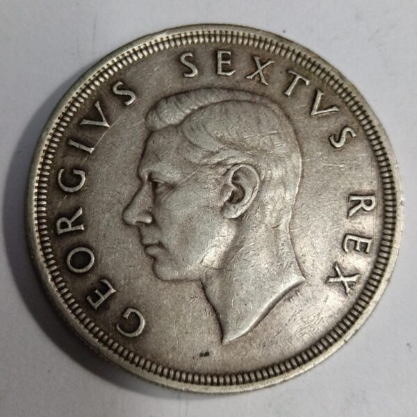 Silver 1948 5 Shillings - Image 2